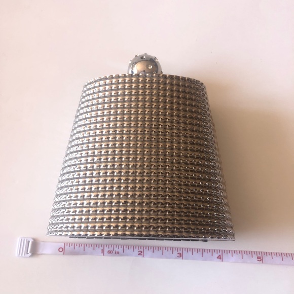 Vintage Silver Mini Chain Shoulder Bucket Bag - Picture 8 of 9